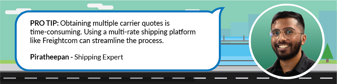 Use Freightcom to streamline your shipping