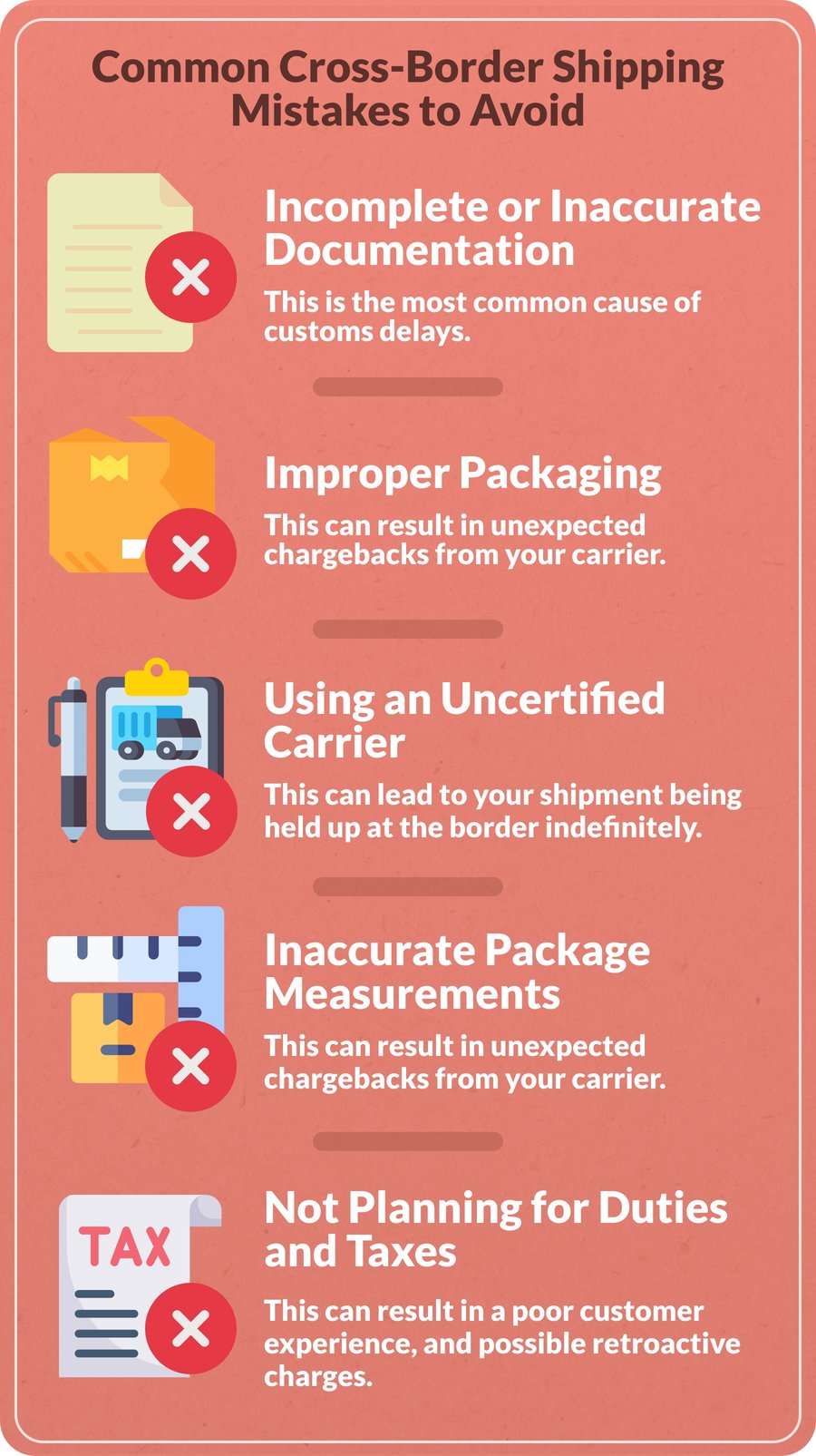 Common Cross-Border Shipping Mistakes to Avoid 1