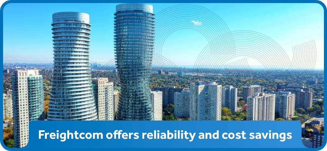 Freightcom offers reliability and cost savings