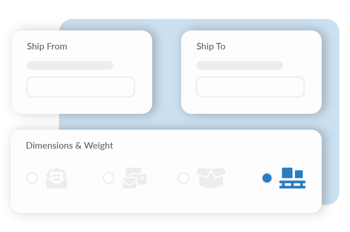 Get set up by a Freightcom Representative