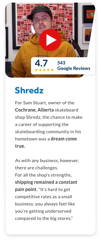 Shredz Testimonial Mobile