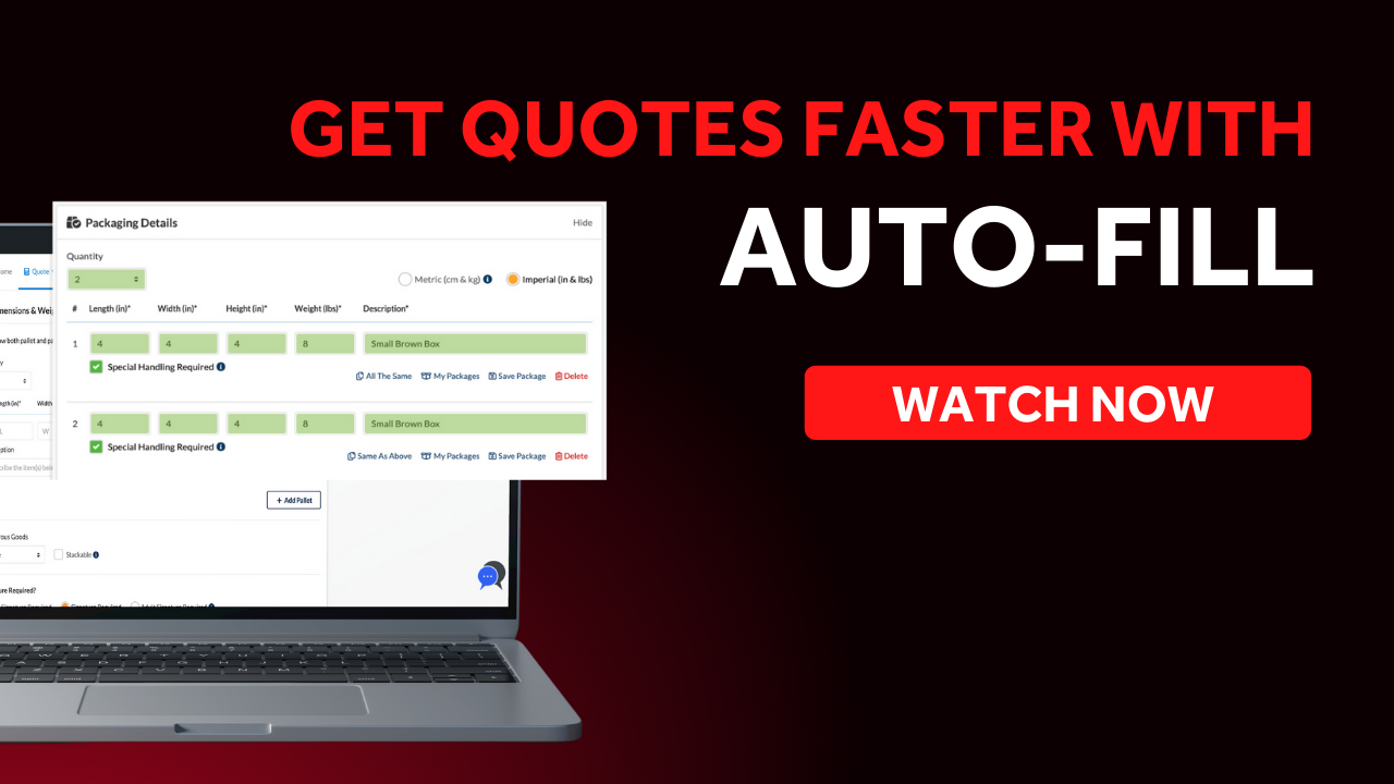 Get Quotes Faster with Auto-Fill