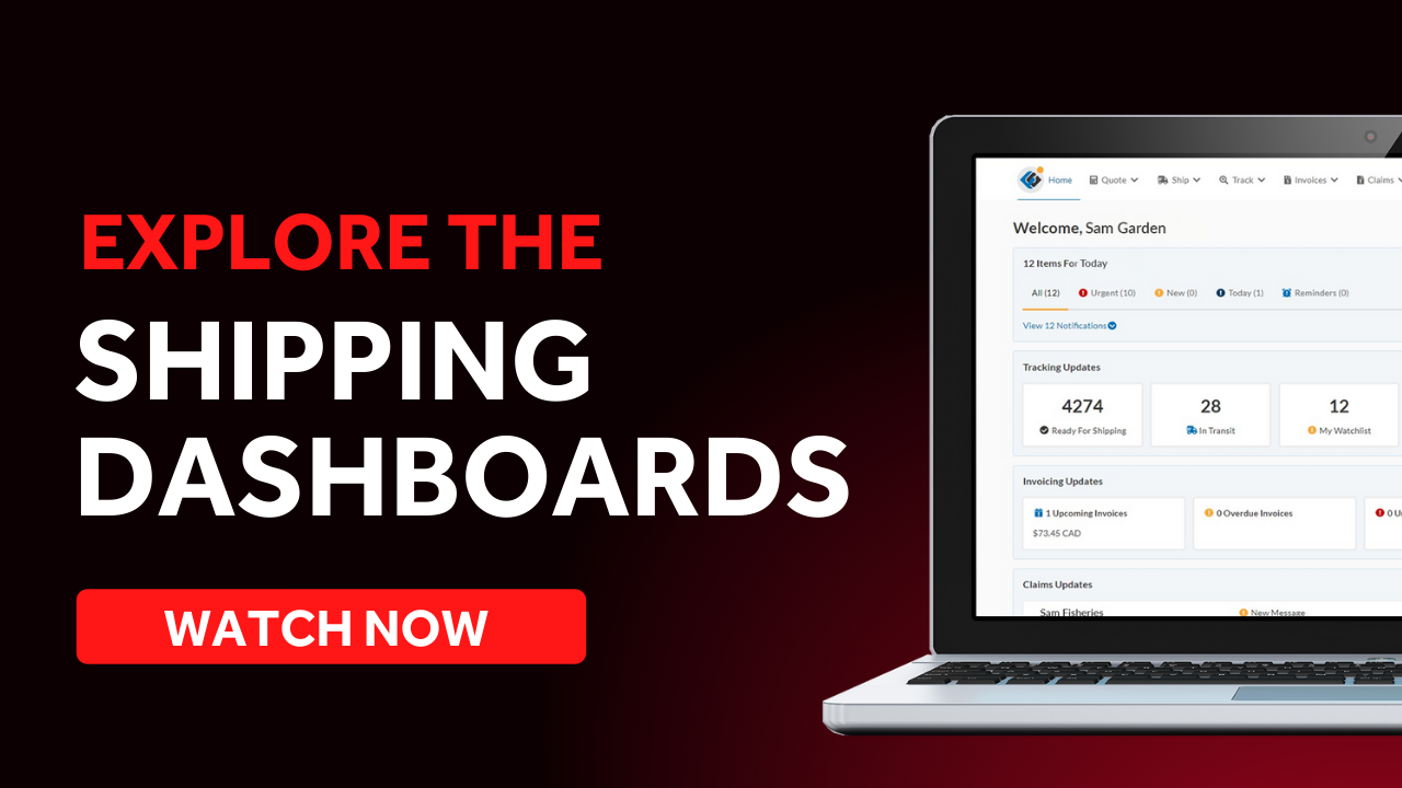 Explore the Shipping Dashboards