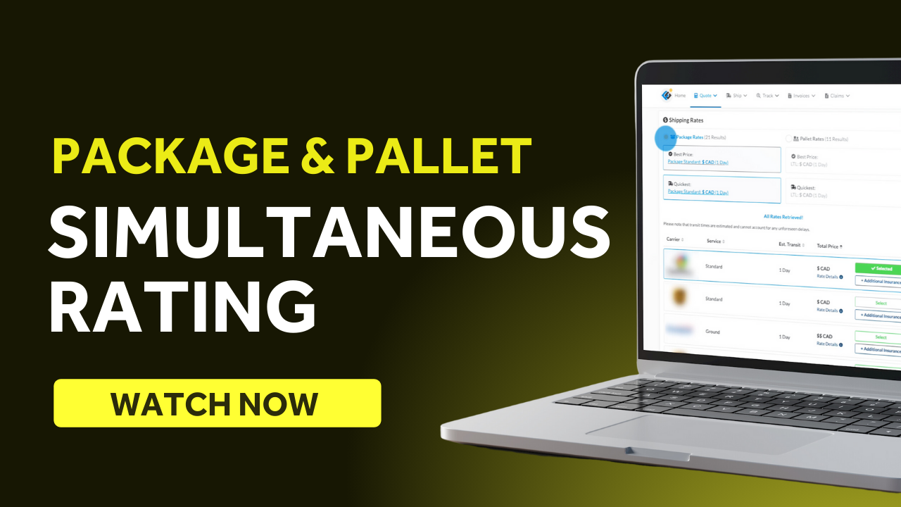 Package & Pallet Simultaneous Rating