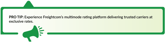 Experience Freightcom's Multimode Platform