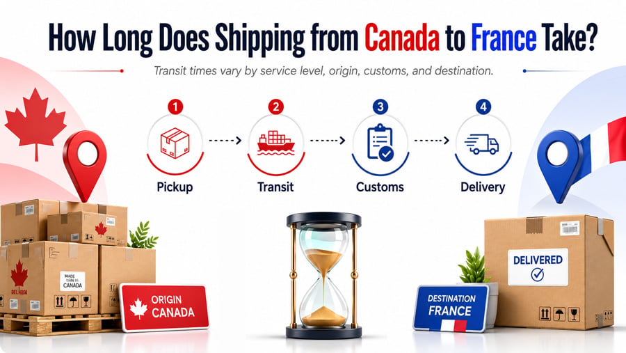 shipping-time-canada-to-france