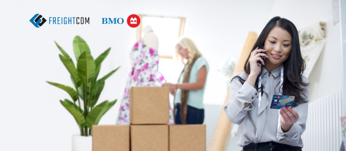 The BMO CashBack Business Mastercard can help Freightcom customers earn as they spend